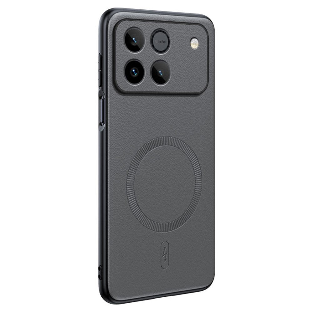 Elegante Kunstleder MagSafe/Magnet Hülle/Case für Honor Win