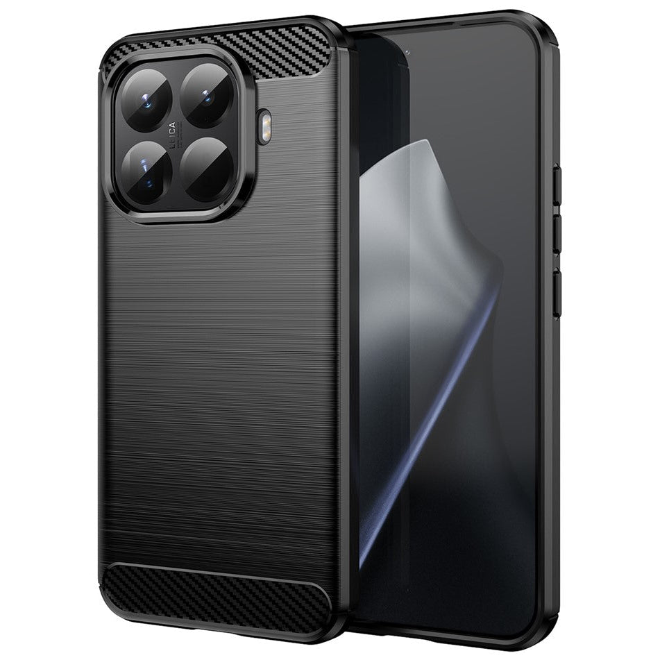 SALE | Xiaomi 15T Pro | Edle Carbon Optik Akzente Soft Hülle/Case | ZITOCASES®
