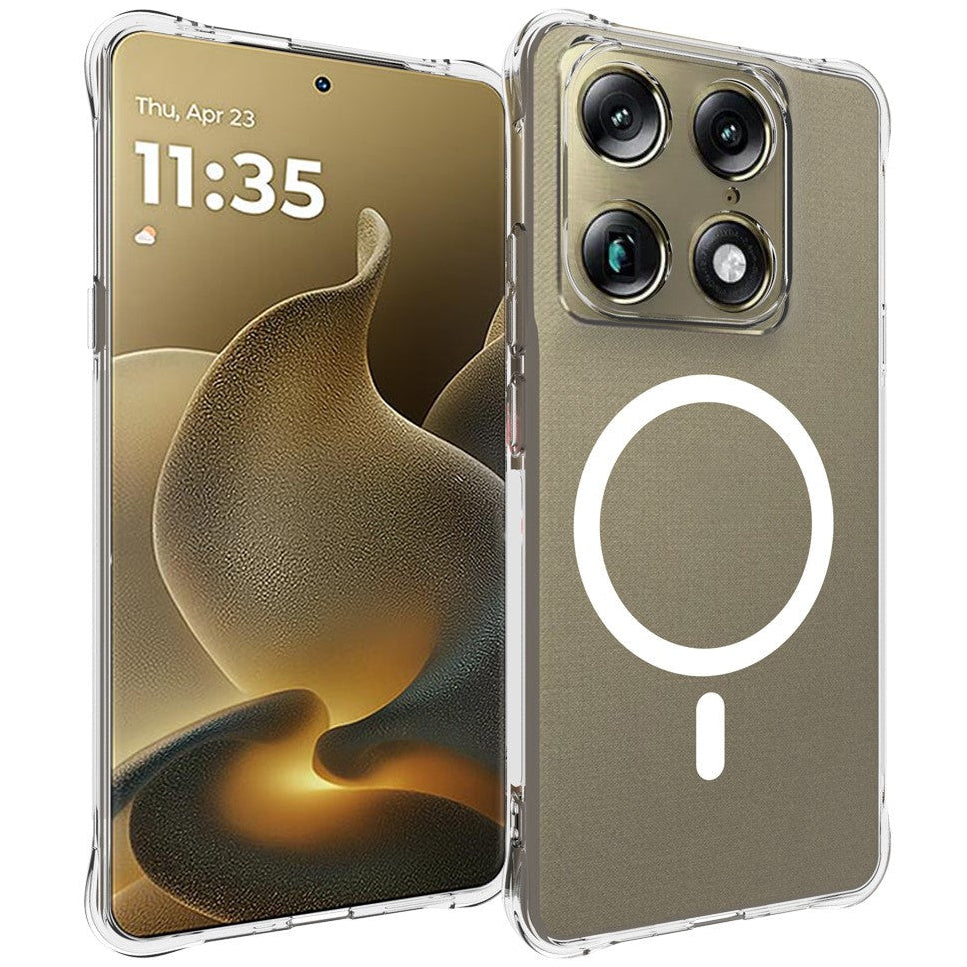 Transparente Airbag MagSafe/Magnet Silikon Hülle/Case für Motorola Signature | ZITOCASES®