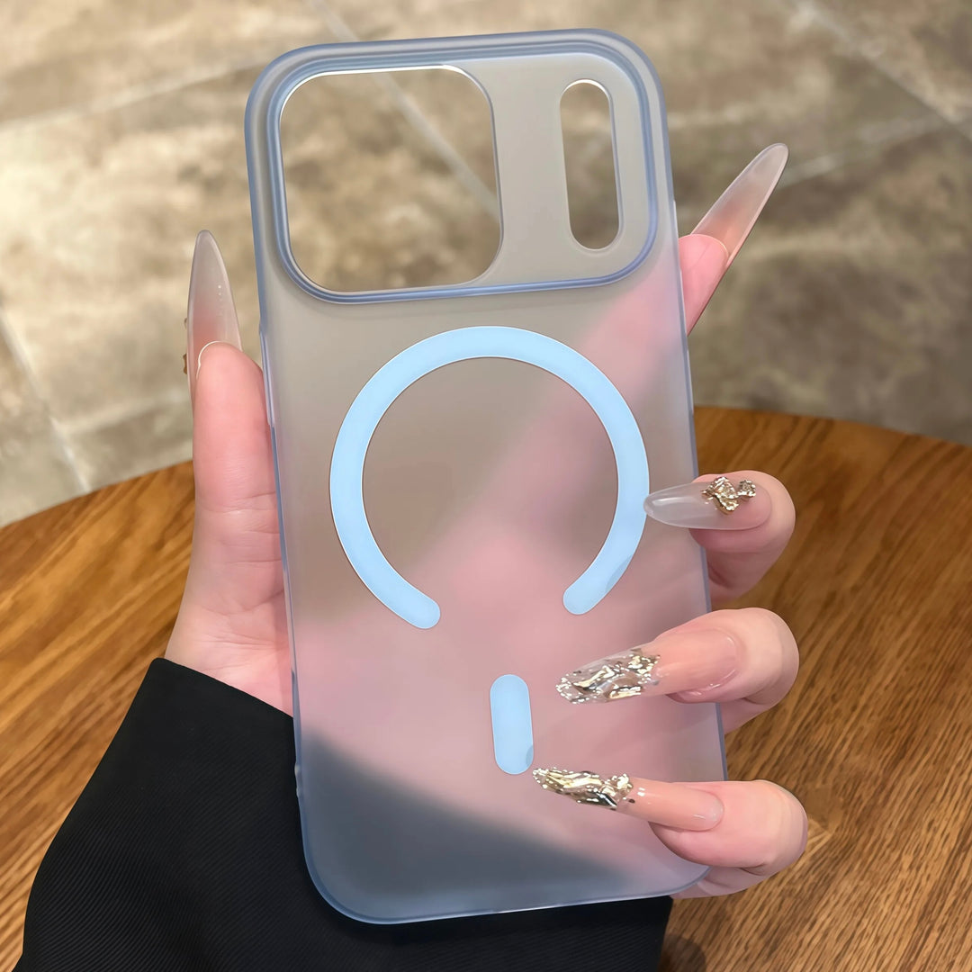 Dünne Matte/Transparente MagSafe/Magnet Hartplastik Hülle/Case für iPhone 17 Pro, 17 Pro Max | ZITOCASES®