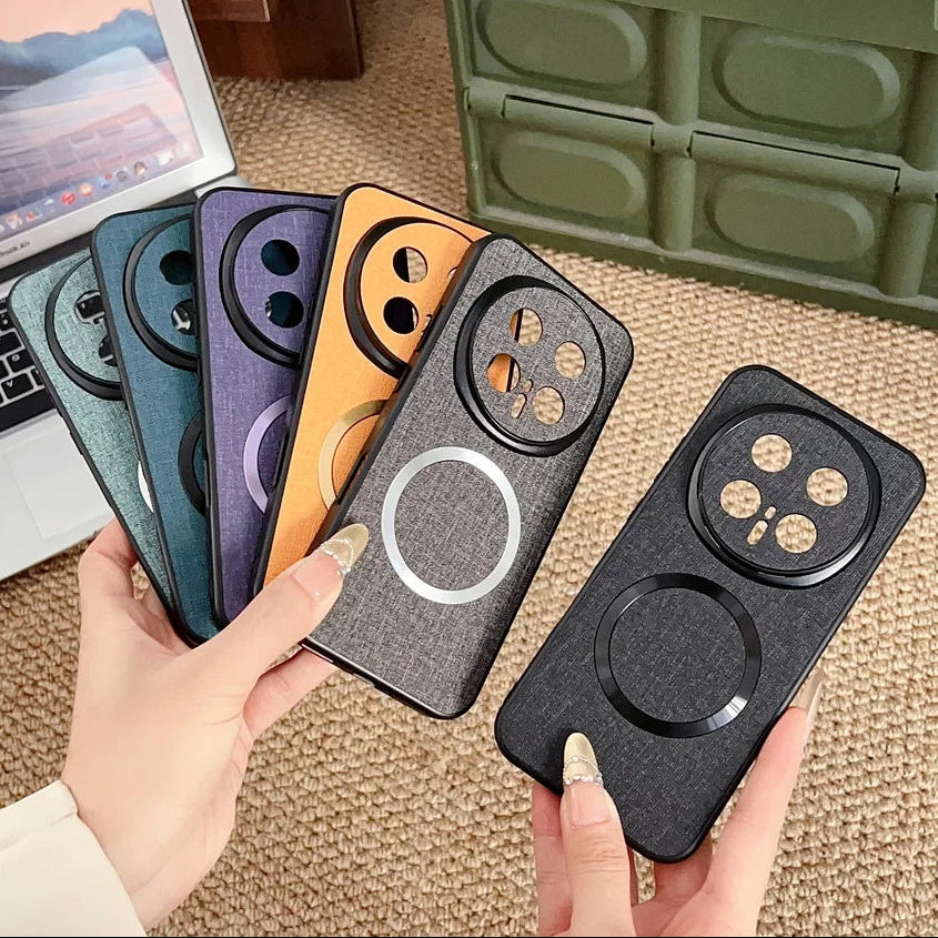 Stoff überzogene MagSafe/Magnet Hülle/Case für Honor Magic 8, 8 Pro, 8 Lite | ZITOCASES®