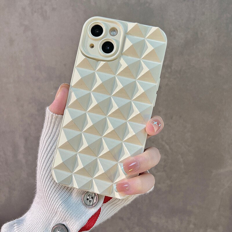 3D Nieten Silikon Hülle/Case für iPhone 16 -Serie | ZITOCASES®