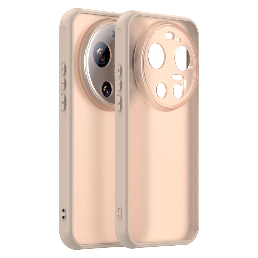 Matte Silikon/Hartplastik Hülle/Case für Xiaomi 17 Ultra