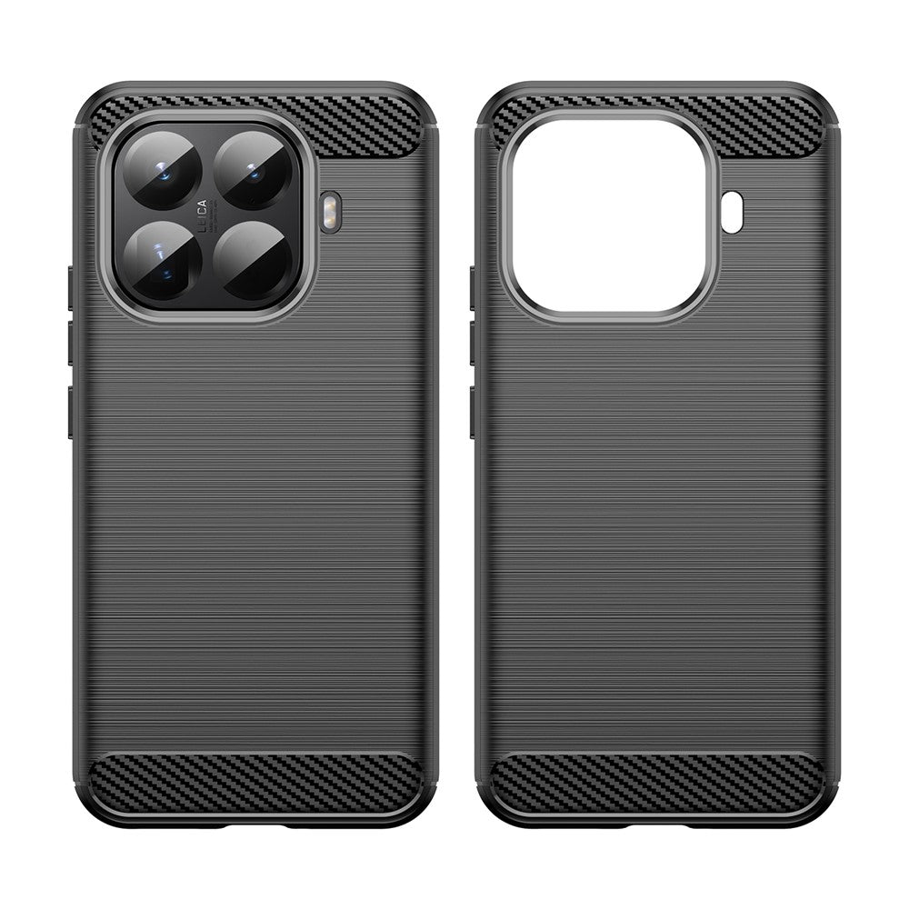 SALE | Xiaomi 15T Pro | Edle Carbon Optik Akzente Soft Hülle/Case | ZITOCASES®