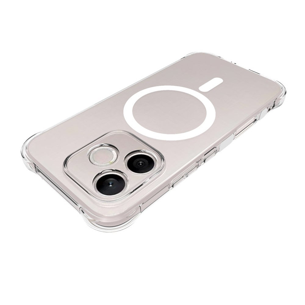 Transparente Airbag MagSafe/Magnet Silikon Hülle/Case für Honor 600 Lite | ZITOCASES®