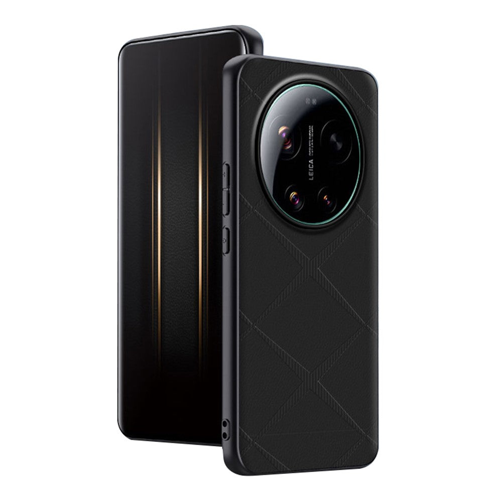 Karierte Kunstleder Hülle/Case für für Xiaomi 17 Ultra | ZITOCASES®