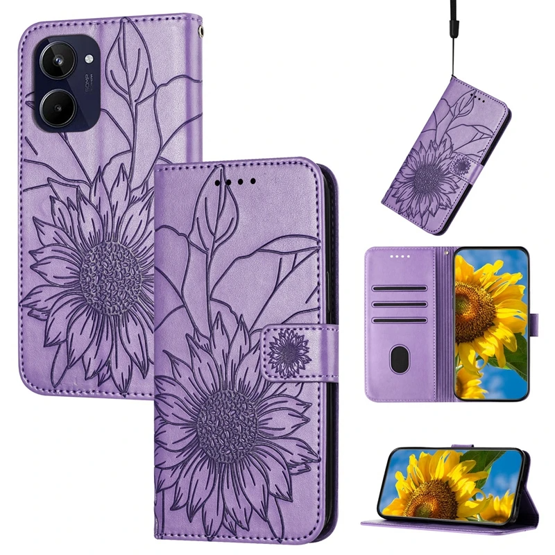 Blumen Kunstleder Klapp Hülle/Flip Case für Oppo Reno 9, 8, 7, 6 4-Serie | ZITOCASES®