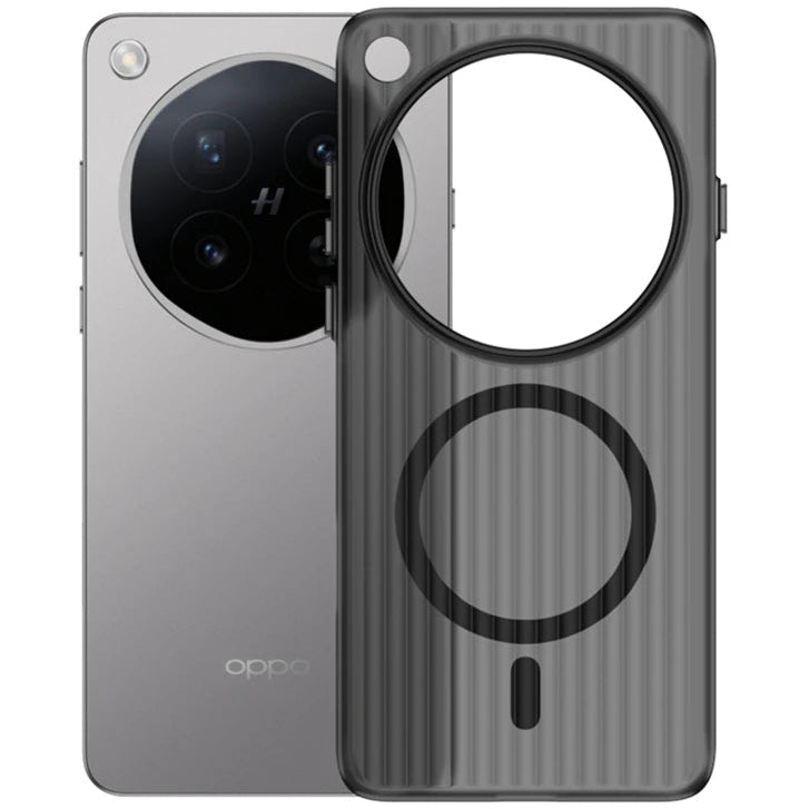 Dünne/Gestreifte MagSafe/Magnet Hülle/Case für Oppo Find X9 Ultra | ZITOCASES®