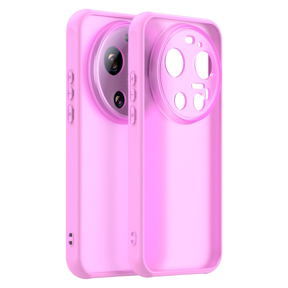 Matte Silikon/Hartplastik Hülle/Case für Xiaomi 17 Ultra