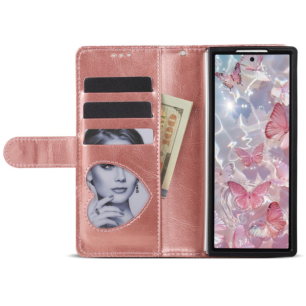 Glitzer Kunstleder Klapphülle/Flipcase für Samsung Galaxy Z Fold 8 Ultra | ZITOCASES®