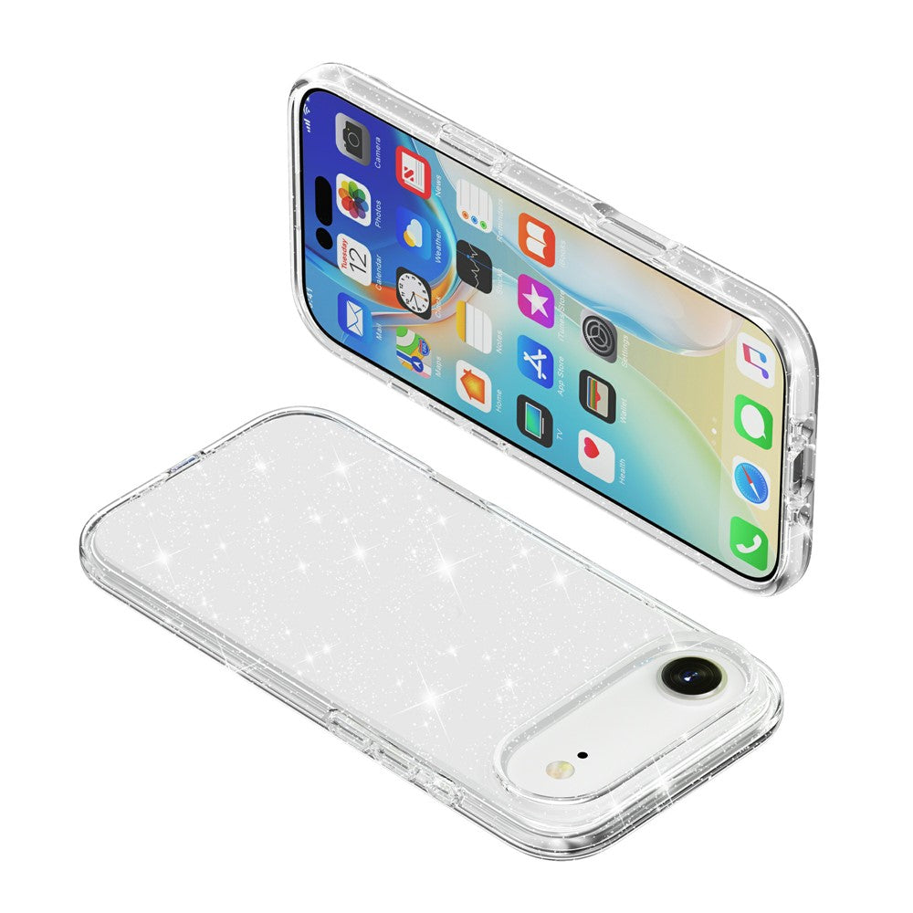 Bunte/Transparente Glitzer Silikon Hülle/Case für iPhone Air | ZITOCASES®