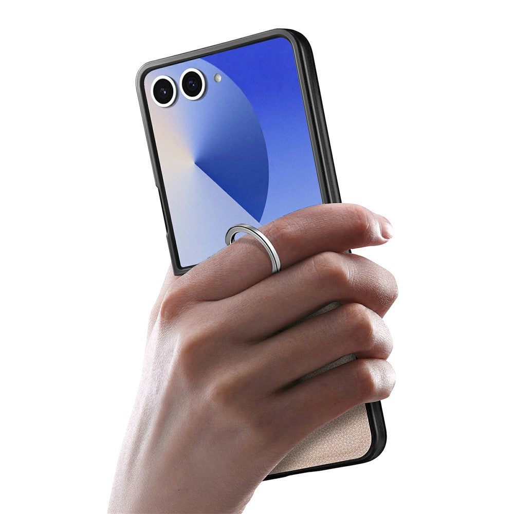 Kunstleder Ring Hülle/Case für Samsung Galaxy Z Flip 8 | ZITOCASES®