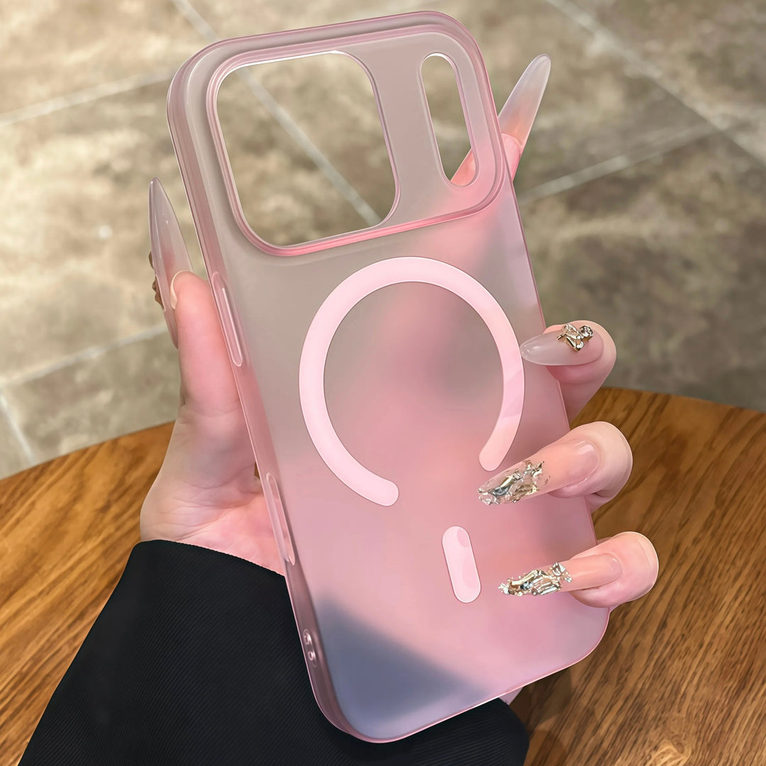 Dünne Matte/Transparente MagSafe/Magnet Hartplastik Hülle/Case für iPhone 17 Pro, 17 Pro Max | ZITOCASES®