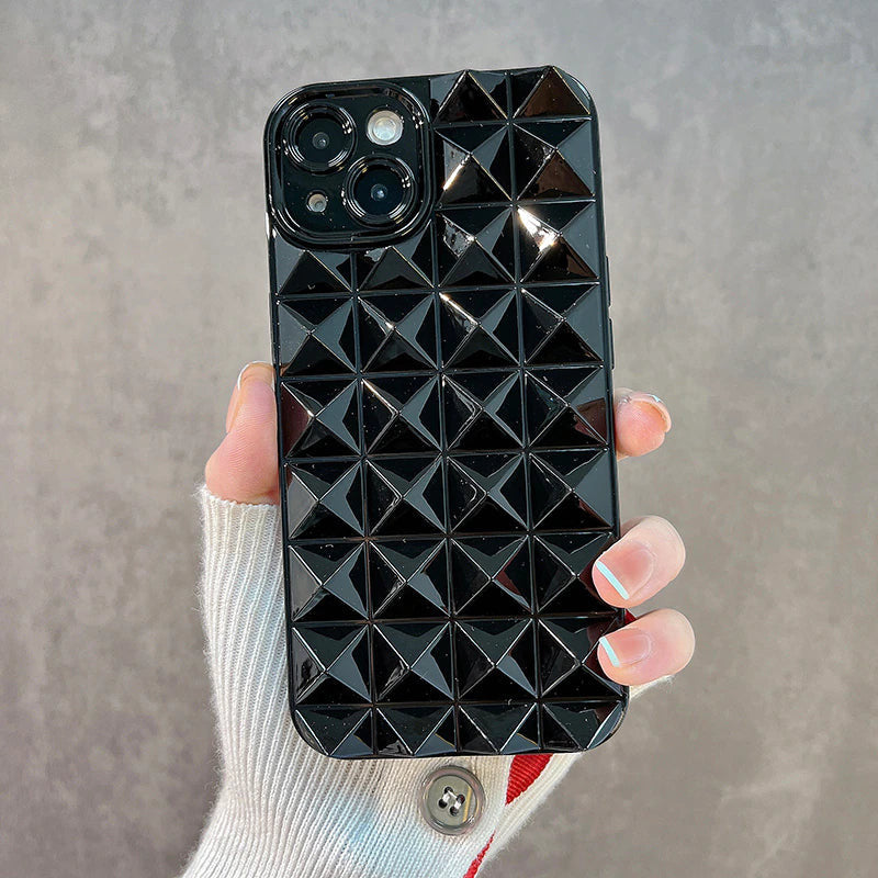 3D Nieten Silikon Hülle/Case für iPhone 16 -Serie | ZITOCASES®