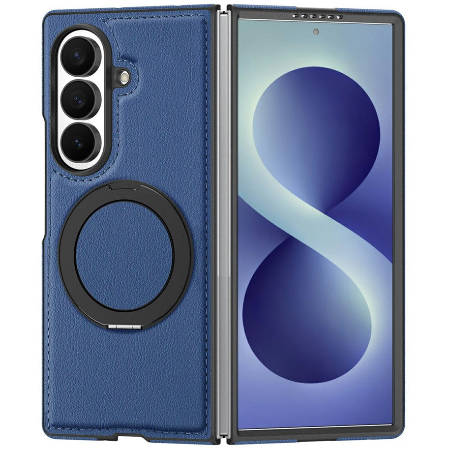 Kunstleder MagSafe/Magnet Hülle/Case mit integriertem Ständer für Samsung Galaxy Z Fold 8 Ultra | ZITOCASES®