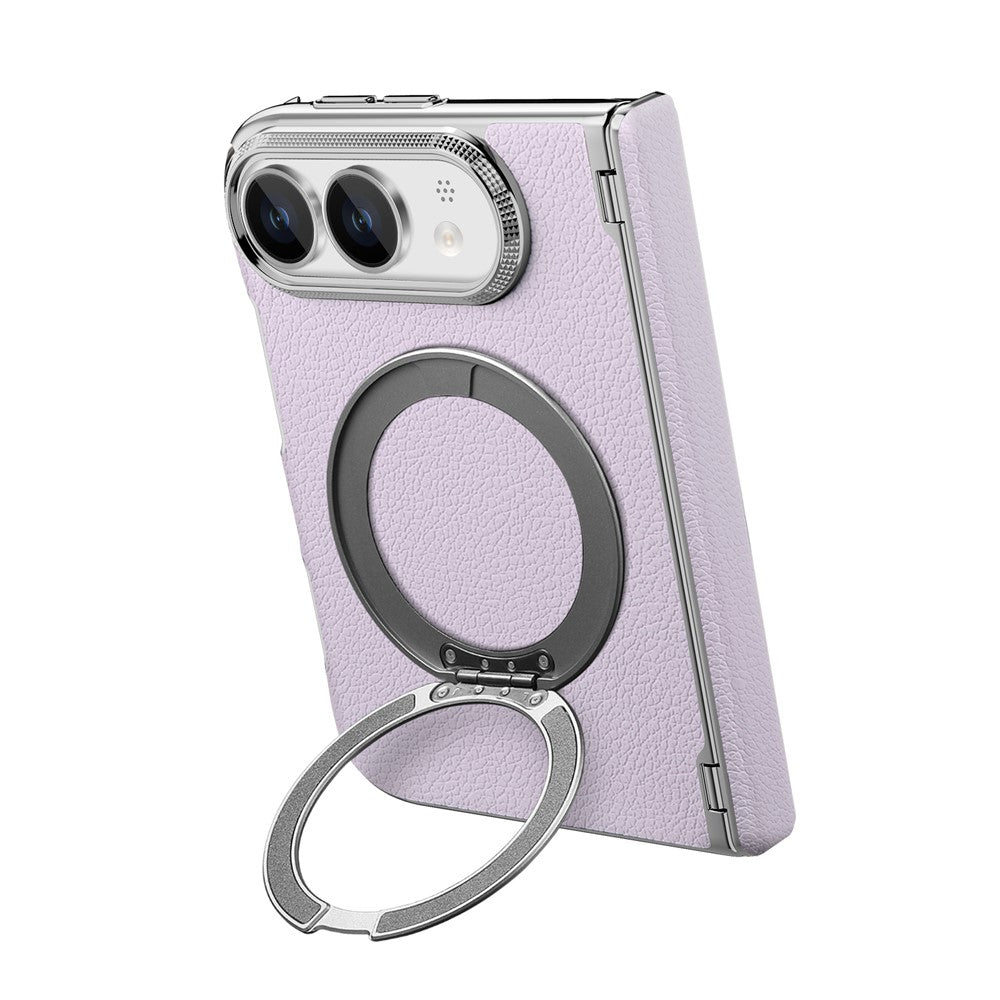 Stoßfeste Kunstleder MagSafe/Magnet Hülle/Case mit integriertem Ständer für iPhone Ultra | ZITOCASES®