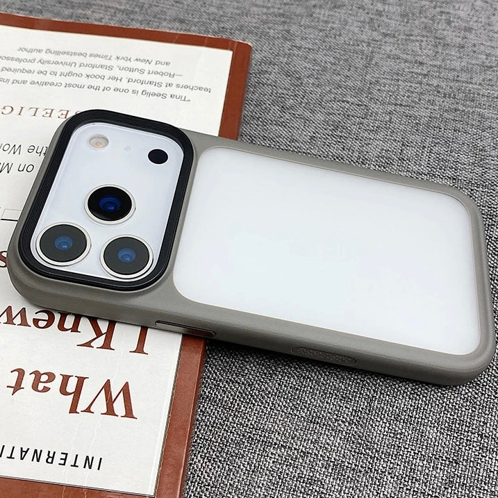 SALE | iPhone 17 Pro | Matte/Transparente Silikon Hülle/Case mit farbigen Akzenten | ZITOCASES®