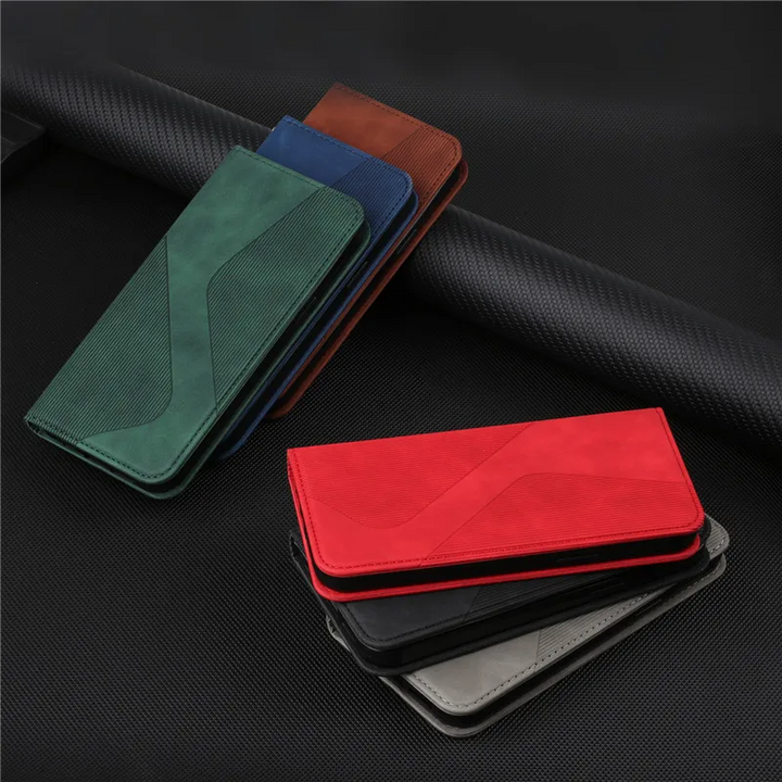 Wellen Kunstleder Klapp Hülle/Flip Case für Google Pixel 9, 9 Pro, 9 Pro XL, 8, 8 Pro, 8A, 7, 7 Pro, 7A, 6, 6A, 6 Pro, 5, 4, 4 XL, 4A, 3, 3 Xl, 3A, 3A XL | ZITOCASES®