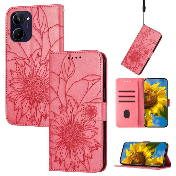 Blumen Kunstleder Klapp Hülle/Flip Case für Oppo Reno 12, 11, 10, A-Serie | ZITOCASES®