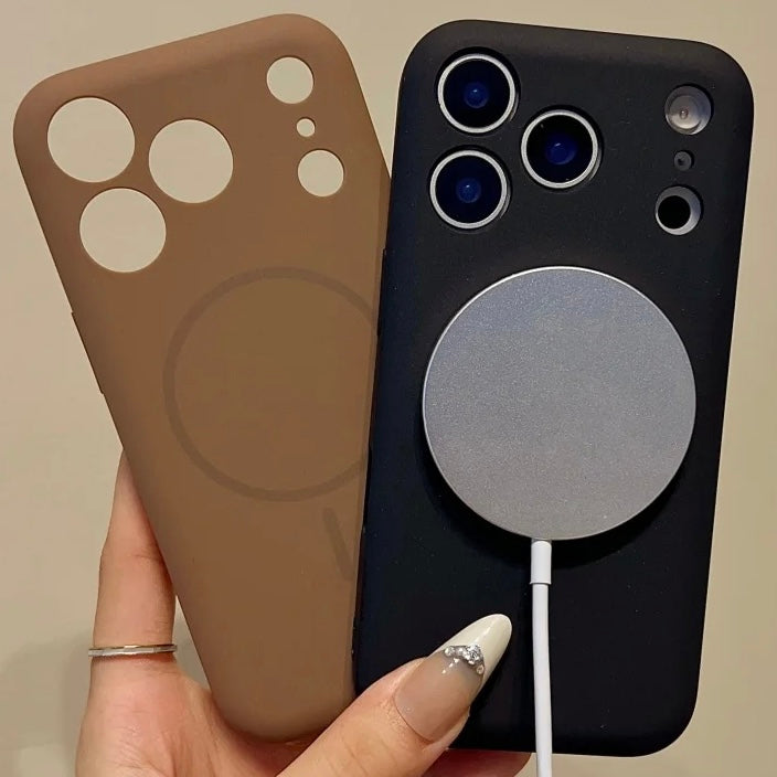 Ebene Silikon Hülle/Case mit abgeflachten Kameralinsen für iPhone 17 Pro, 17 Pro Max | ZITOCASES®