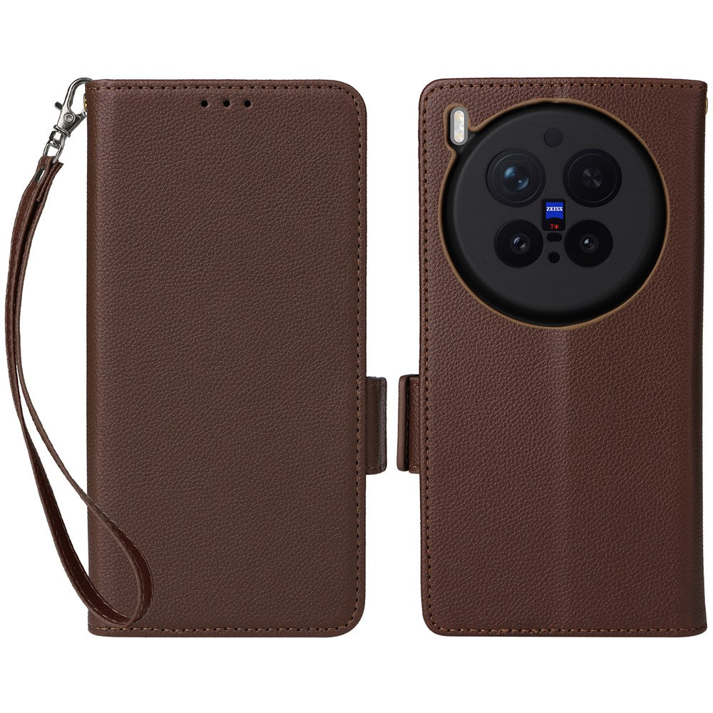 Kunstleder Klapp Hülle/Flip Case für Vivo X300, X300 Pro