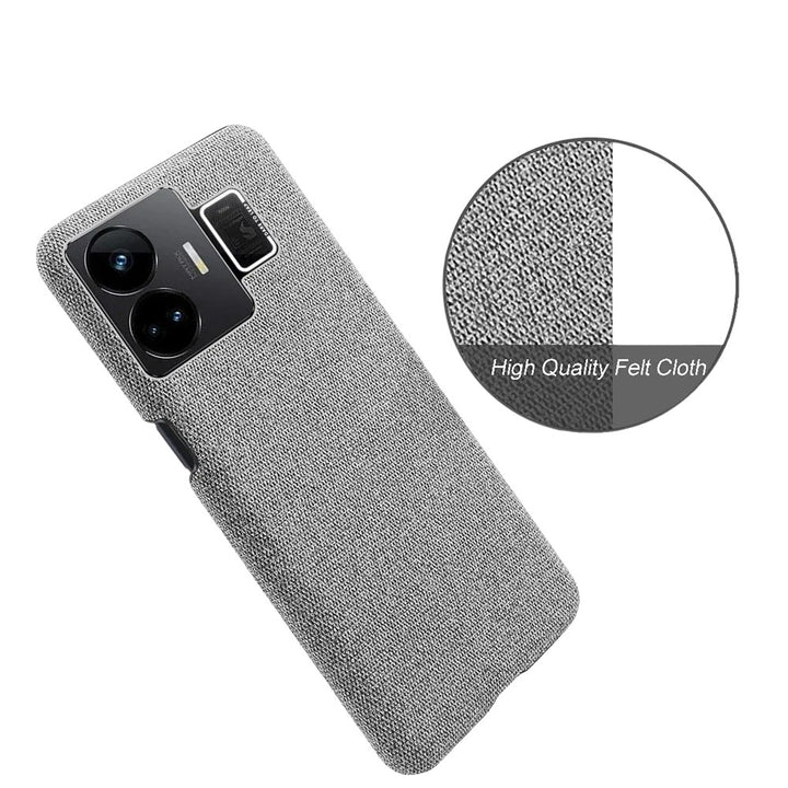 Stoff überzogene Soft Hülle/Case für Realme GT-Serie | ZITOCASES®