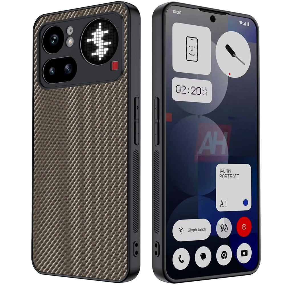 Kunstleder/Carbon Optik Hülle/Case für Nothing Phone (4a) Pro | ZITOCASES®