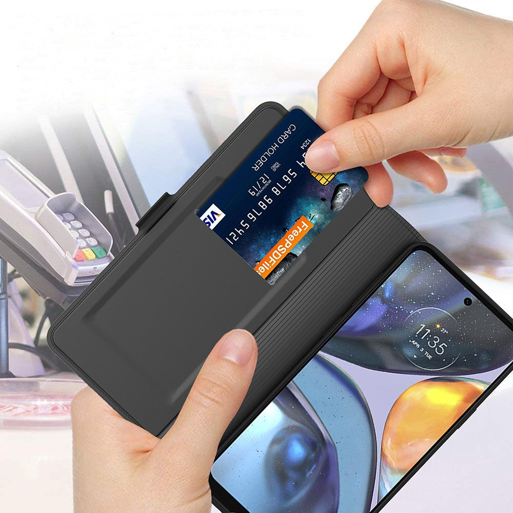 Dünne Kunstleder Klapp Hülle/Flip Case für Motorola Signature | ZITOCASES®