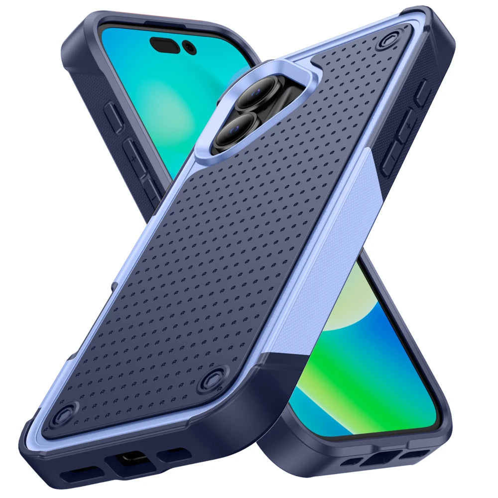 Zweifarbige Stoßfeste Silikon Hülle/Case für iPhone 17 | ZITOCASES®