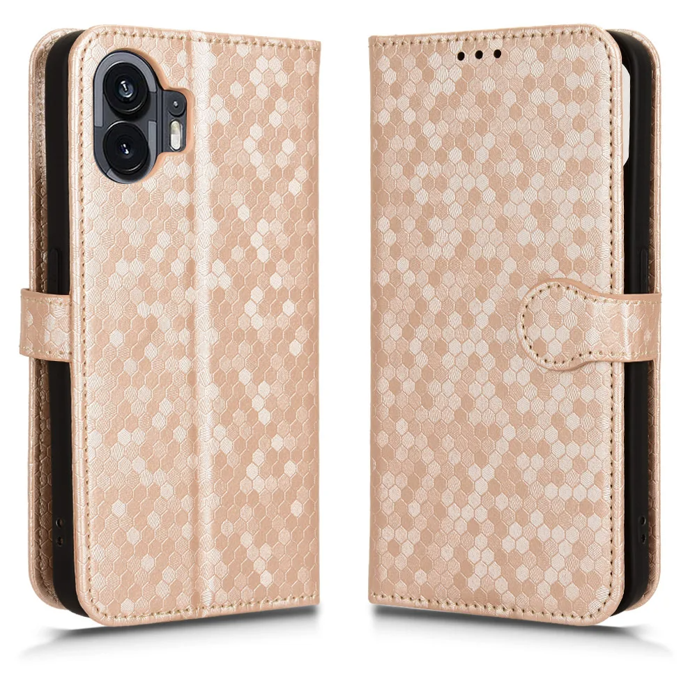 Kunstleder Geometrie-Muster Klapp Hülle/Flip Case für Nothing Phone (3a), (3a) Pro, (2), (2a), (2a) Plus, (1), CMF Phone 1 | ZITOCASES®