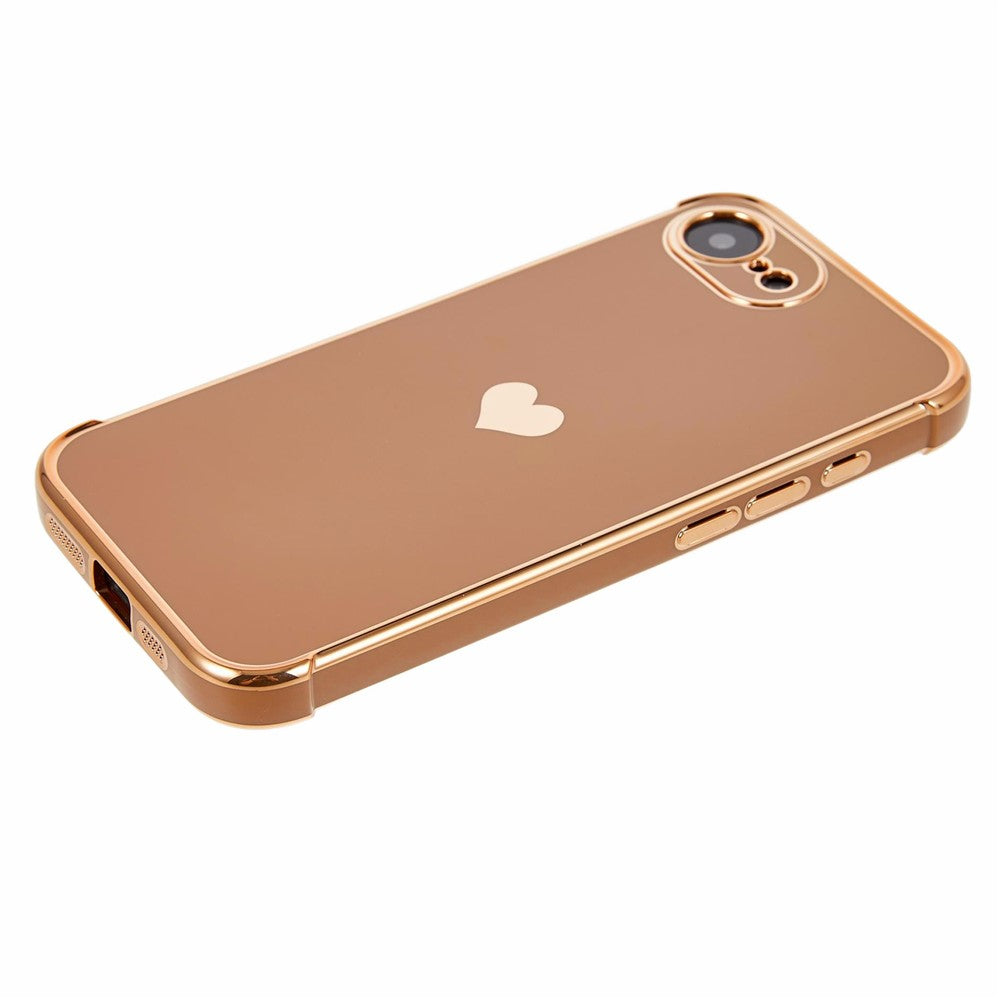 Hochglanz/Gold Herz Hülle/Case für iPhone 17e | ZITOCASES®