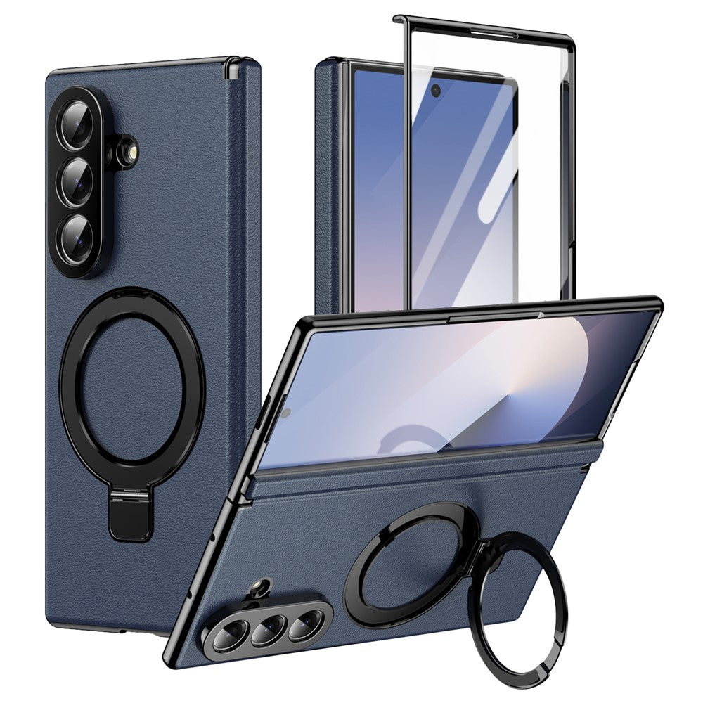Kunstleder Vollschutz MagSafe/Magnet Hülle/Case mit integriertem Ständer für Samsung Galaxy Z Fold 8 Ultra | ZITOCASES®