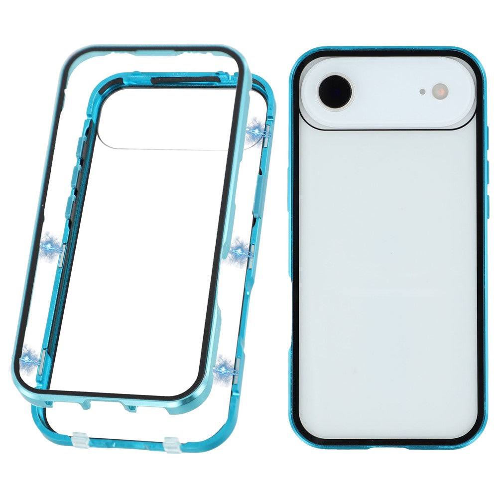360° [KLARSICHT 9H-Glas] Aluminium Vollschutz Hülle/Case für iPhone Air | ZITOCASES®