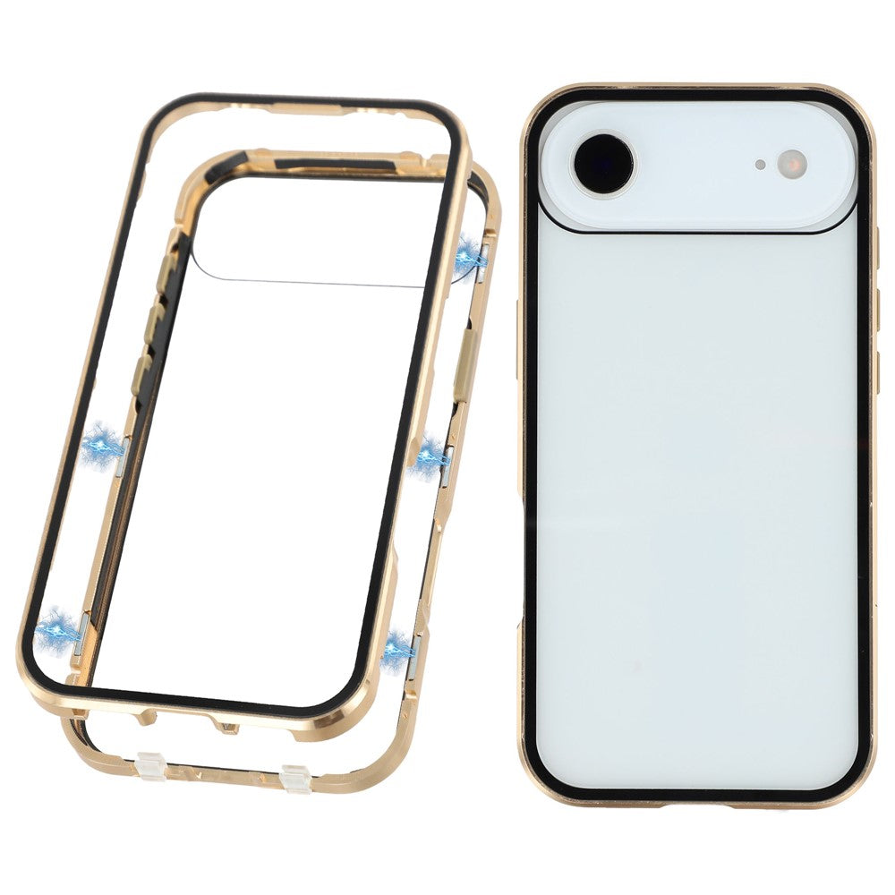 360° [KLARSICHT 9H-Glas] Aluminium Vollschutz Hülle/Case für iPhone Air | ZITOCASES®