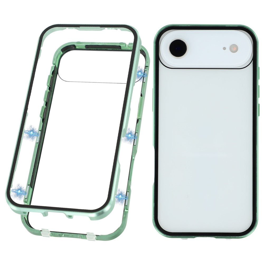 360° [KLARSICHT 9H-Glas] Aluminium Vollschutz Hülle/Case für iPhone Air | ZITOCASES®