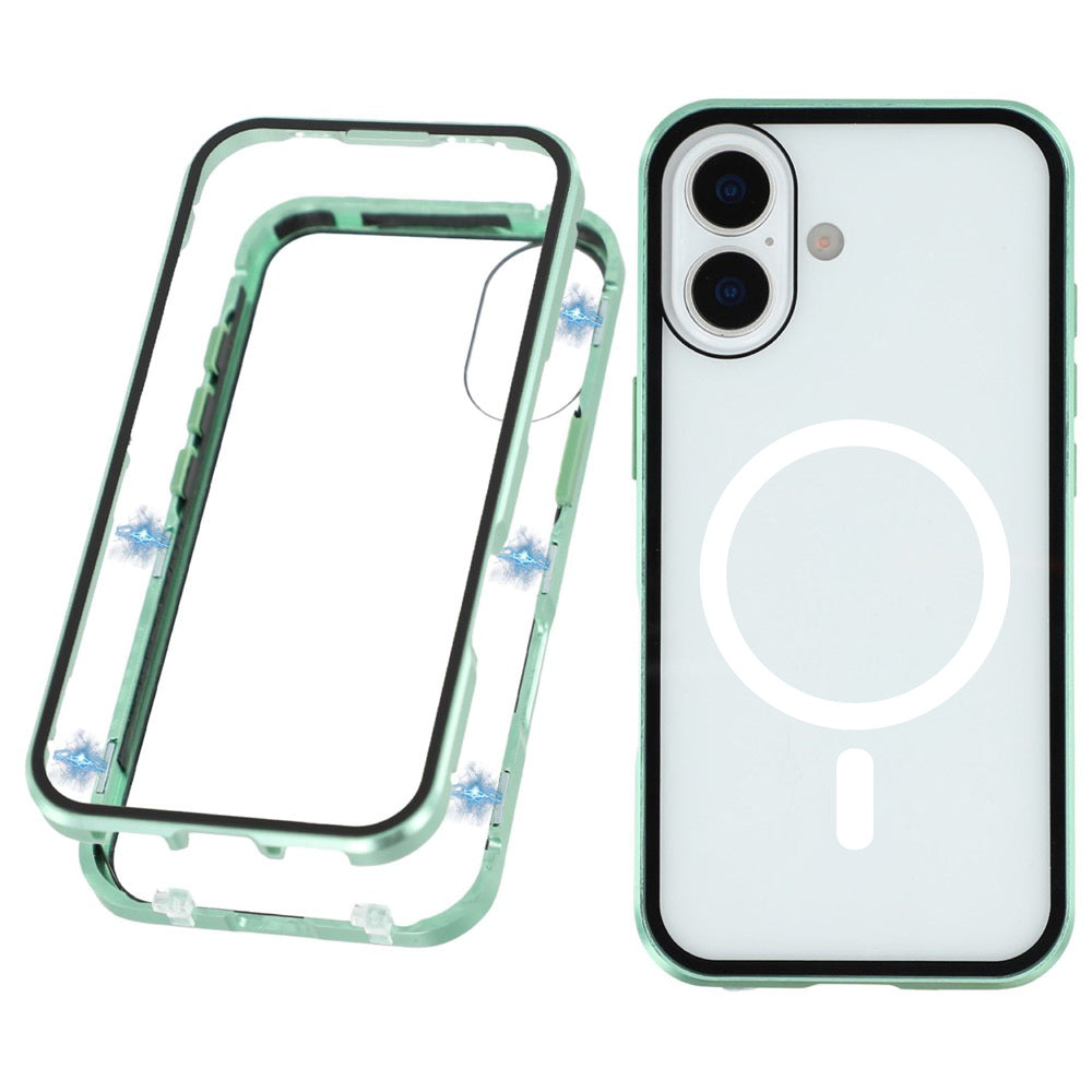 360° MagSafe/Magnet [KLARSICHT 9H-Glas] Aluminium Vollschutz Hülle/Case für iPhone 17 | ZITOCASES®