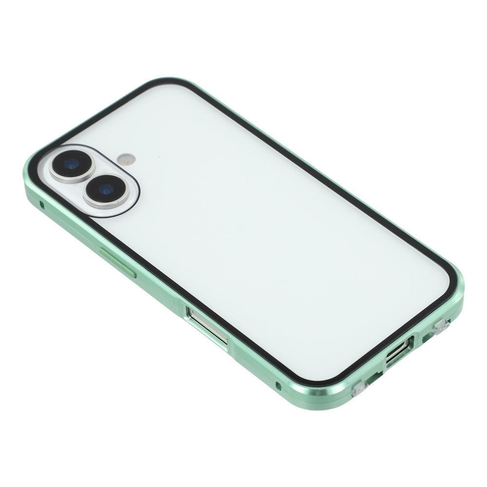 360° [KLARSICHT 9H-Glas] Aluminium Vollschutz Hülle/Case für iPhone 17