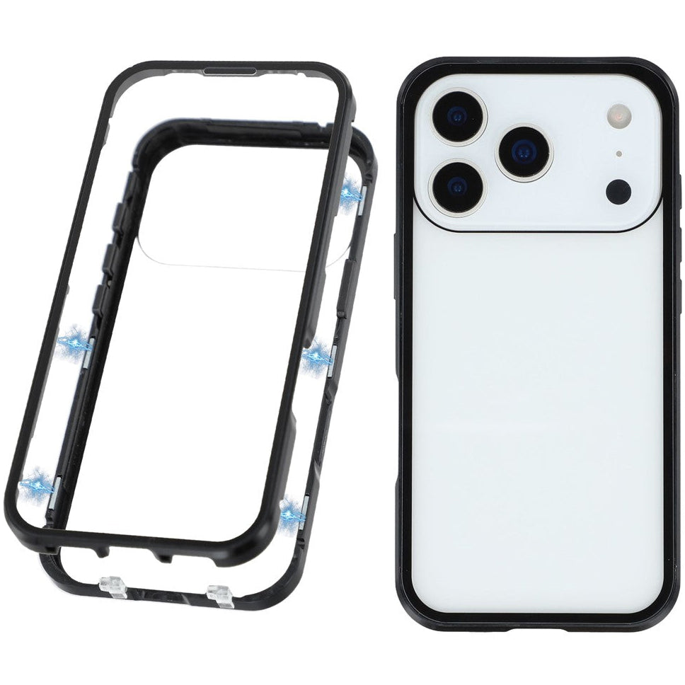 360° [KLARSICHT 9H-Glas] Aluminium Vollschutz Hülle/Case für iPhone 17 Pro, 17 Pro Max | ZITOCASES®