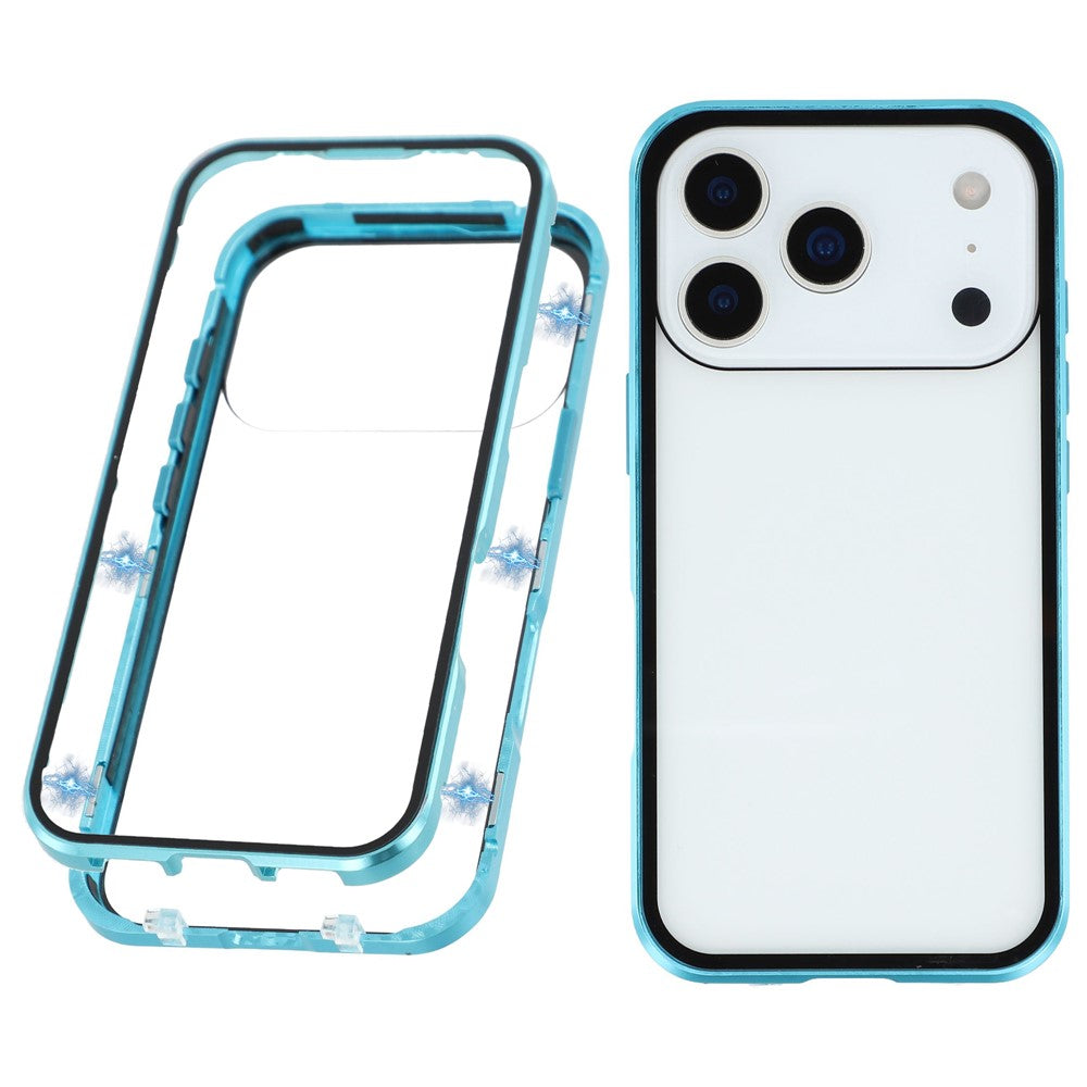 360° [KLARSICHT 9H-Glas] Aluminium Vollschutz Hülle/Case für iPhone 17 Pro, 17 Pro Max | ZITOCASES®