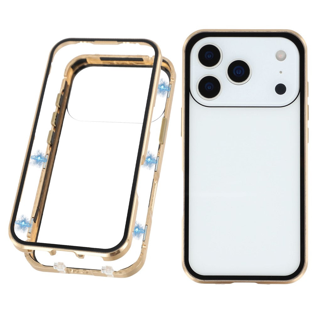 360° [KLARSICHT 9H-Glas] Aluminium Vollschutz Hülle/Case für iPhone 17 Pro, 17 Pro Max | ZITOCASES®