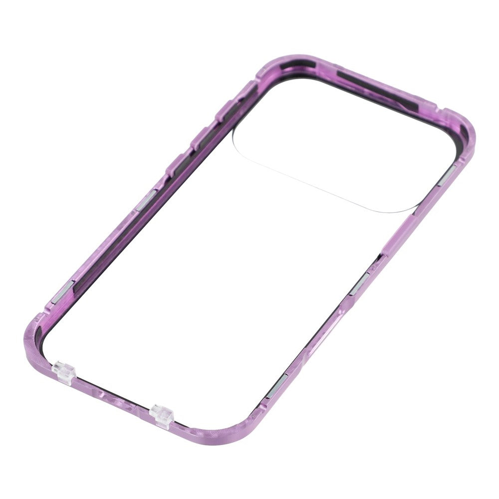 360° [KLARSICHT 9H-Glas] Aluminium Vollschutz Hülle/Case für iPhone 17 Pro, 17 Pro Max