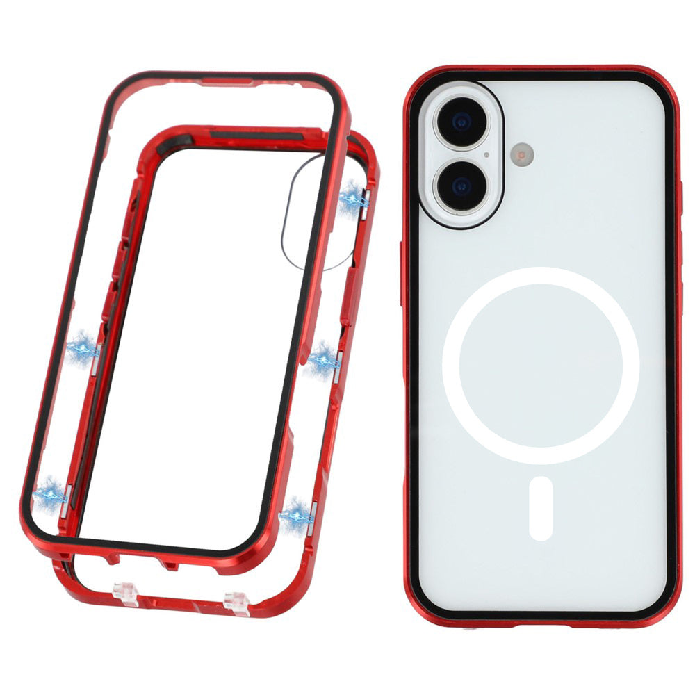 360° MagSafe/Magnet [KLARSICHT 9H-Glas] Aluminium Vollschutz Hülle/Case für iPhone 17 | ZITOCASES®