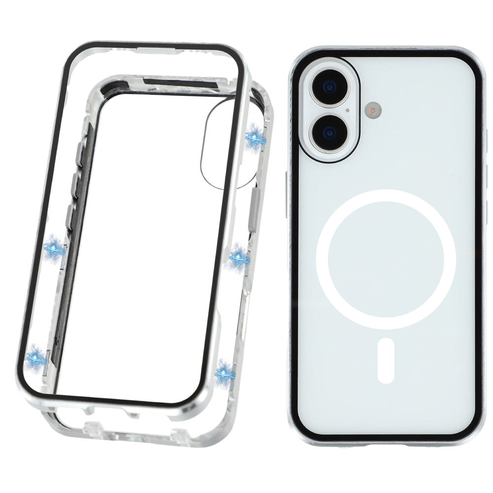360° MagSafe/Magnet [KLARSICHT 9H-Glas] Aluminium Vollschutz Hülle/Case für iPhone 17 | ZITOCASES®