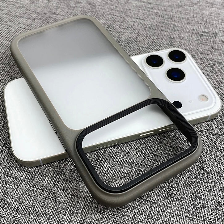 SALE | iPhone 17 Pro | Matte/Transparente Silikon Hülle/Case mit farbigen Akzenten | ZITOCASES®