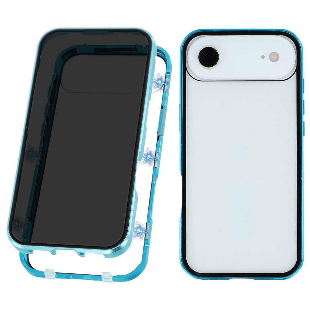 360° [SICHTSCHUTZ 9H-Glas] Aluminium Vollschutz Hülle/Case für iPhone Air | ZITOCASES®