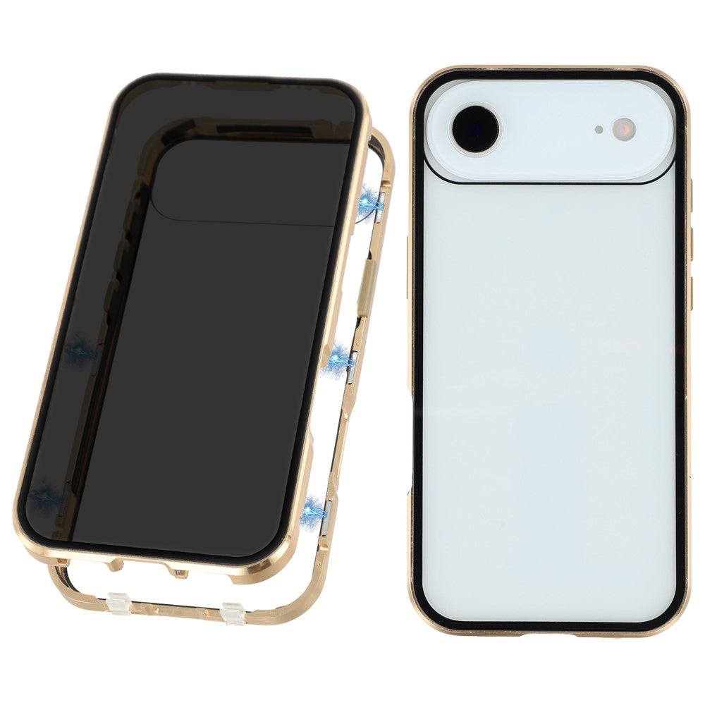 360° [SICHTSCHUTZ 9H-Glas] Aluminium Vollschutz Hülle/Case für iPhone Air | ZITOCASES®
