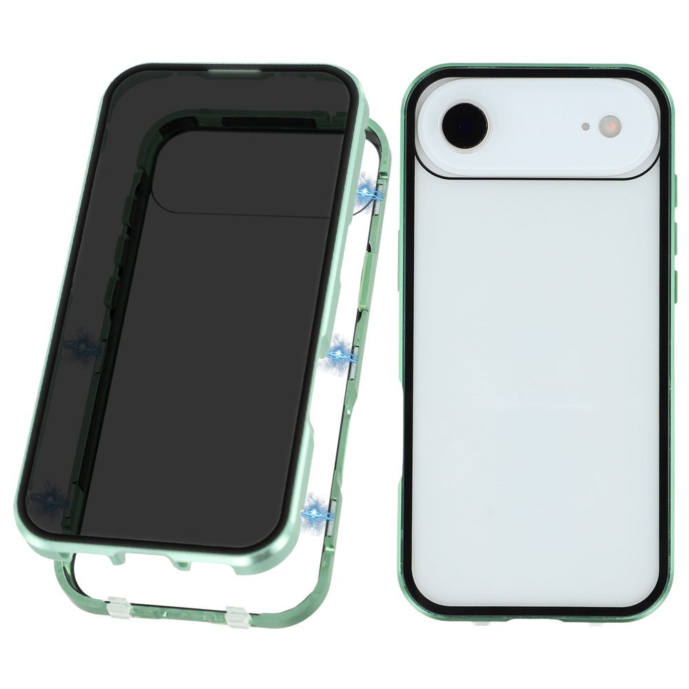 360° [SICHTSCHUTZ 9H-Glas] Aluminium Vollschutz Hülle/Case für iPhone Air | ZITOCASES®