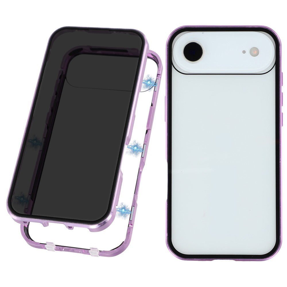 360° [SICHTSCHUTZ 9H-Glas] Aluminium Vollschutz Hülle/Case für iPhone Air | ZITOCASES®