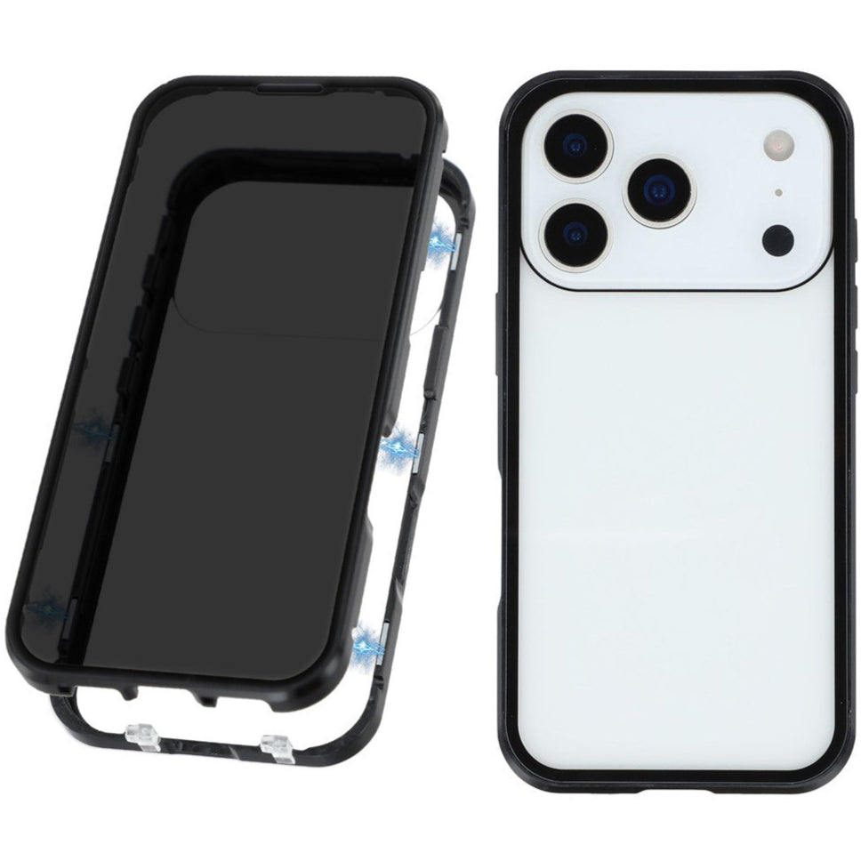 360° [SICHTSCHUTZ 9H-Glas] Aluminium Vollschutz Hülle/Case für iPhone 17 Pro, 17 Pro Max | ZITOCASES®