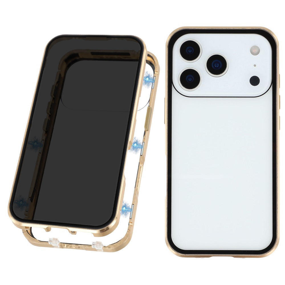 360° [SICHTSCHUTZ 9H-Glas] Aluminium Vollschutz Hülle/Case für iPhone 17 Pro, 17 Pro Max | ZITOCASES®